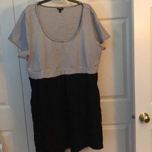 Striped Skater Dress